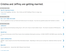 Tablet Screenshot of candjaregettingmarried.blogspot.com