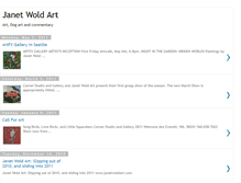 Tablet Screenshot of janetwold.blogspot.com