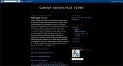 Desktop Screenshot of cancunmotorcycletours.blogspot.com