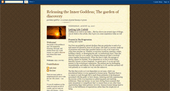 Desktop Screenshot of goddessworks.blogspot.com