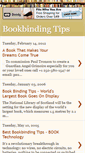 Mobile Screenshot of book-binding-tips.blogspot.com