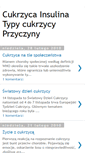 Mobile Screenshot of cukrzyca24.blogspot.com
