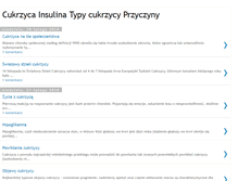 Tablet Screenshot of cukrzyca24.blogspot.com