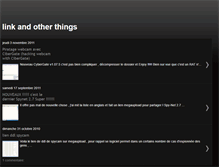 Tablet Screenshot of linkandotherthings.blogspot.com