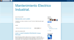 Desktop Screenshot of manelecindustrial.blogspot.com