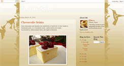 Desktop Screenshot of floridezahar.blogspot.com