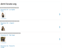 Tablet Screenshot of para-demi-lovato-arg.blogspot.com