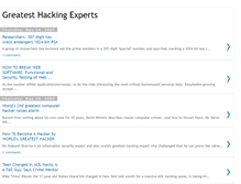 Tablet Screenshot of greatesthackingexperts.blogspot.com