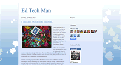 Desktop Screenshot of edtechman.blogspot.com