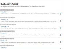 Tablet Screenshot of buchanansworld.blogspot.com