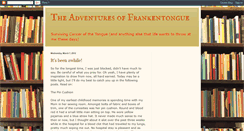 Desktop Screenshot of frankentongue.blogspot.com