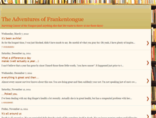 Tablet Screenshot of frankentongue.blogspot.com