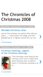 Mobile Screenshot of christmas-chronicles.blogspot.com