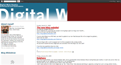 Desktop Screenshot of dwstudio.blogspot.com