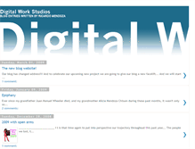 Tablet Screenshot of dwstudio.blogspot.com