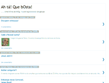Tablet Screenshot of ahtaquebosta.blogspot.com