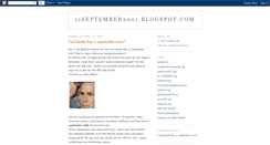 Desktop Screenshot of 11september2001.blogspot.com