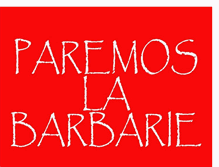 Tablet Screenshot of paremoslabarbarie.blogspot.com