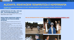 Desktop Screenshot of equitacionterapeutica.blogspot.com