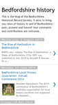 Mobile Screenshot of bedfordshirehistory.blogspot.com