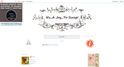 Desktop Screenshot of ajoy2scrap.blogspot.com