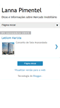 Mobile Screenshot of lannapimentel.blogspot.com