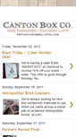 Mobile Screenshot of cantonboxcompany.blogspot.com
