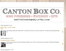 Tablet Screenshot of cantonboxcompany.blogspot.com