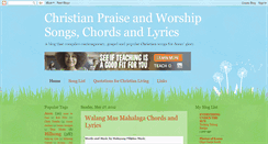 Desktop Screenshot of christianpraiseworship.blogspot.com