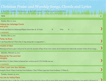 Tablet Screenshot of christianpraiseworship.blogspot.com