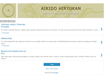 Tablet Screenshot of aikidohiryukan.blogspot.com