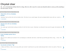 Tablet Screenshot of chrystalfly.blogspot.com