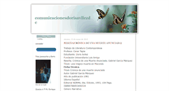 Desktop Screenshot of comunicacionesdorisavilezdc.blogspot.com