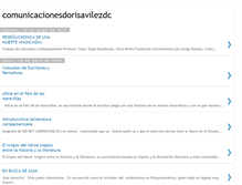 Tablet Screenshot of comunicacionesdorisavilezdc.blogspot.com