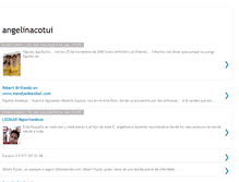 Tablet Screenshot of angelineros4life.blogspot.com