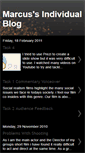 Mobile Screenshot of marcusmedia2010.blogspot.com