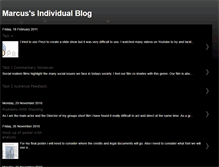 Tablet Screenshot of marcusmedia2010.blogspot.com