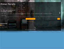 Tablet Screenshot of alberto-primerparrafo.blogspot.com