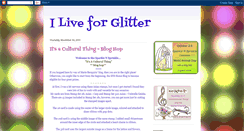 Desktop Screenshot of iliveforsnsglitter.blogspot.com