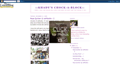 Desktop Screenshot of khadyschock-a-block.blogspot.com