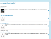 Tablet Screenshot of nice-newcarinformation.blogspot.com