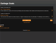 Tablet Screenshot of garbagegoals98.blogspot.com