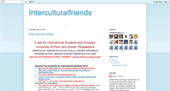 Desktop Screenshot of interculturalfriends.blogspot.com