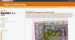 Desktop Screenshot of flighttrainingblog.blogspot.com