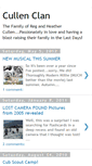 Mobile Screenshot of cullenclan.blogspot.com