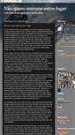 Mobile Screenshot of naoquerooutrolugar.blogspot.com