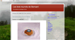 Desktop Screenshot of bernard-tournage.blogspot.com