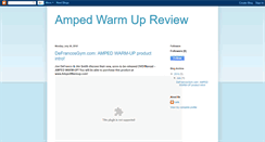 Desktop Screenshot of ampedwarmupreview.blogspot.com
