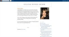 Desktop Screenshot of gillianwynnegrimm.blogspot.com