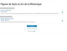 Tablet Screenshot of les-figures-de-style.blogspot.com